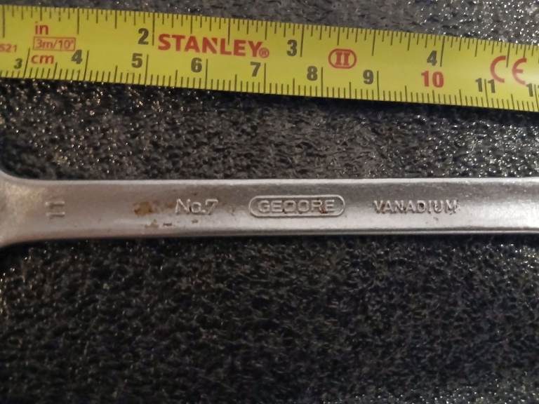 Gedore No. 6, 7 & 8 Metric Set – Made in Germany