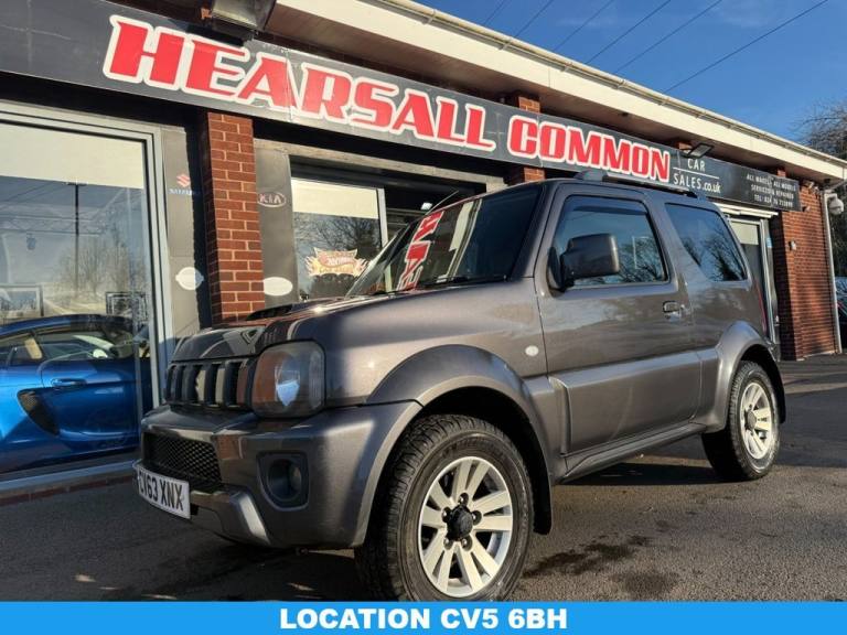 2014 63 SUZUKI JIMNY 1.3 VVT SZ4 SUV 3DR PETROL MANUAL 4WD EURO 5 (85 PS)