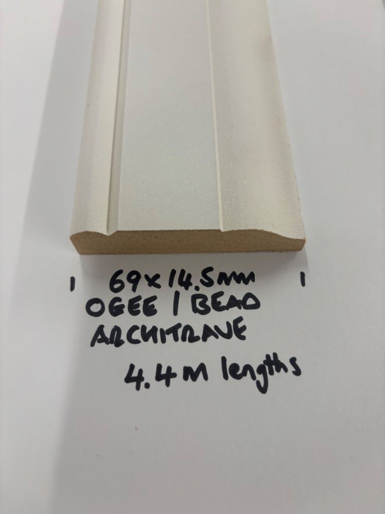 Ogee & Bead architrave and skirting boards