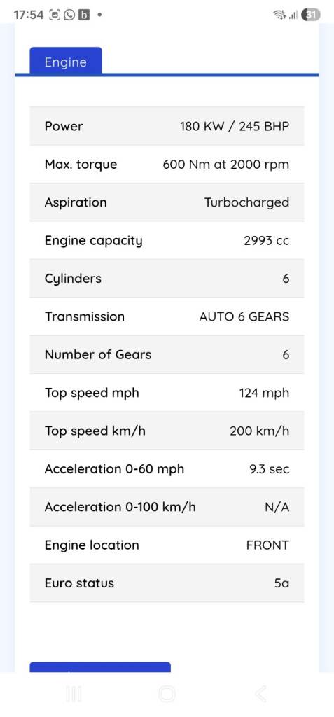 Land Rover, RANGE ROVER SPORT, Estate, 2011, Semi-Auto, 2993 (cc), 5 doors