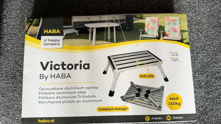 Foldable aluminium step Caravan Motorhome Campervan 