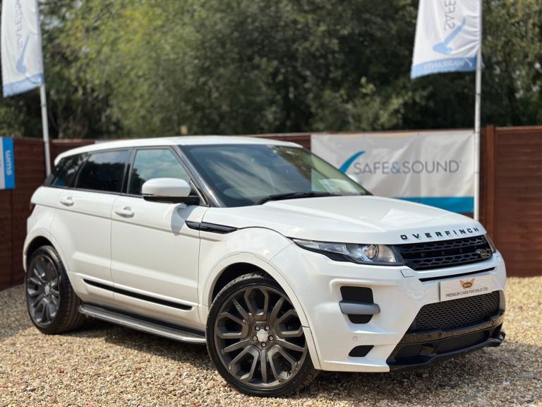 2013 Land Rover Range Rover Evoque 2.2 SD4 Pure 5dr Auto OVERFINCH GTS White Tech Pack 4x4 Diesel...