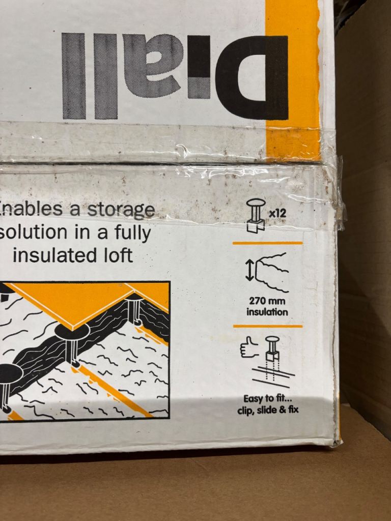 Diall Loft Storage Stilts - 270mm