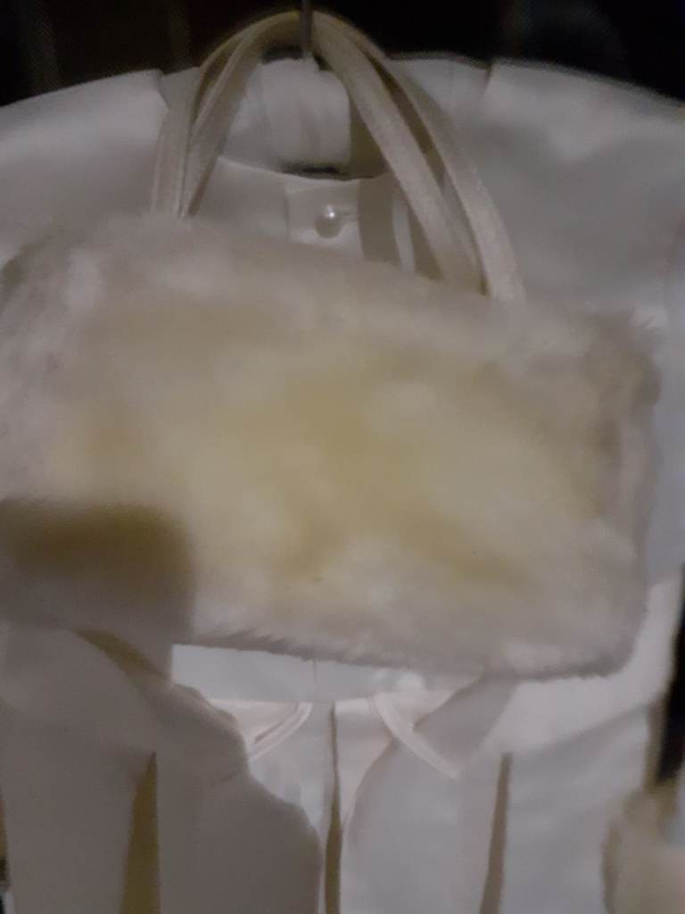 Ivory bridesmaids dress