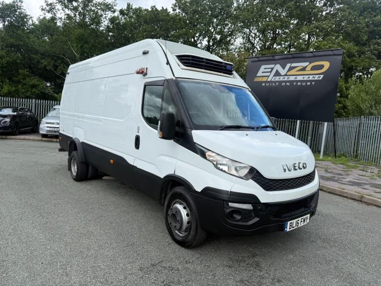 2016 16 REG IVECO DAILY 70C17 7 TON TWIN WHEELER MANUAL REFRIGERATED VAN