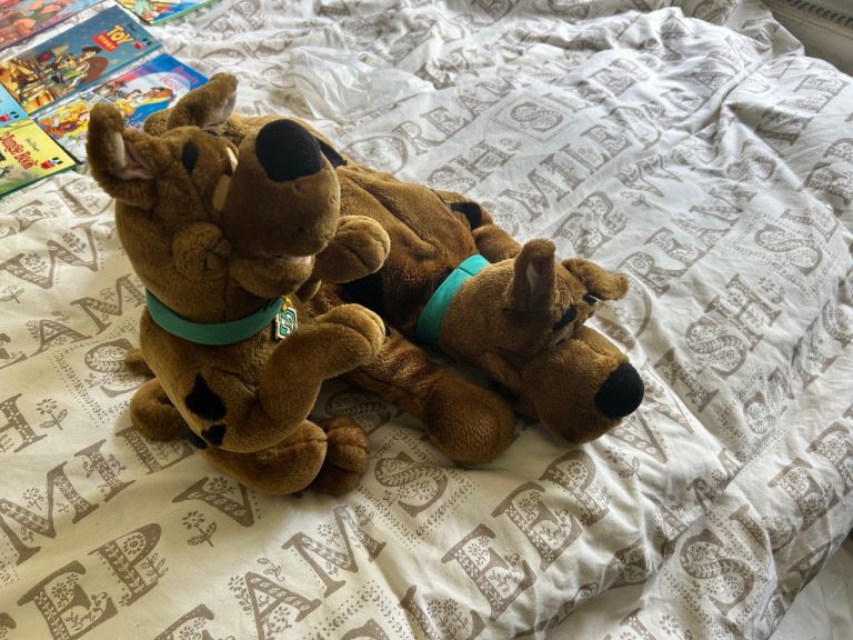 Scooby Doo Plush Toy Set – Good Condition