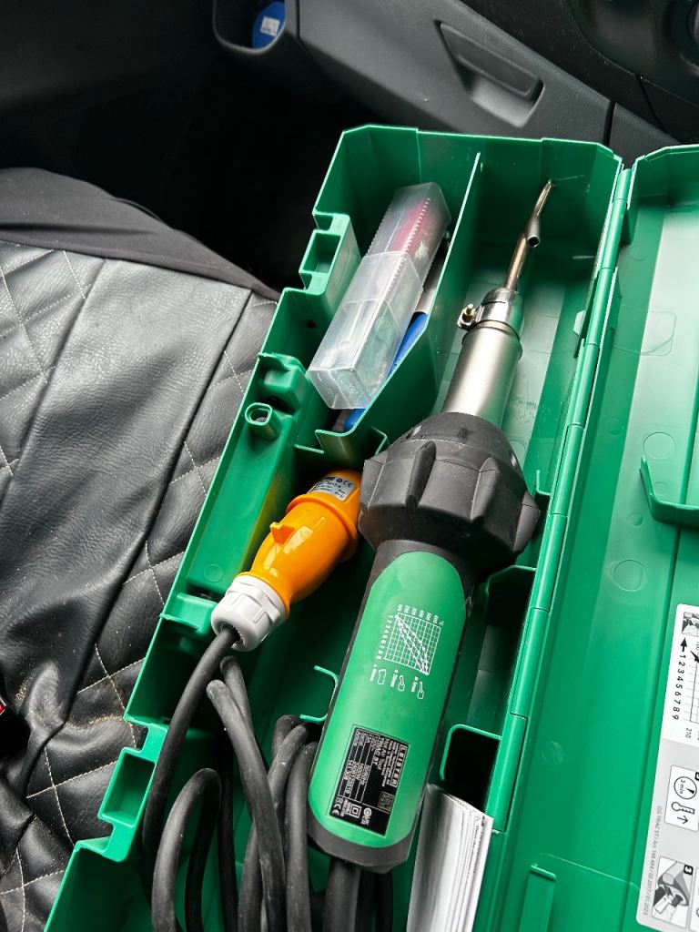 Leister floor welder