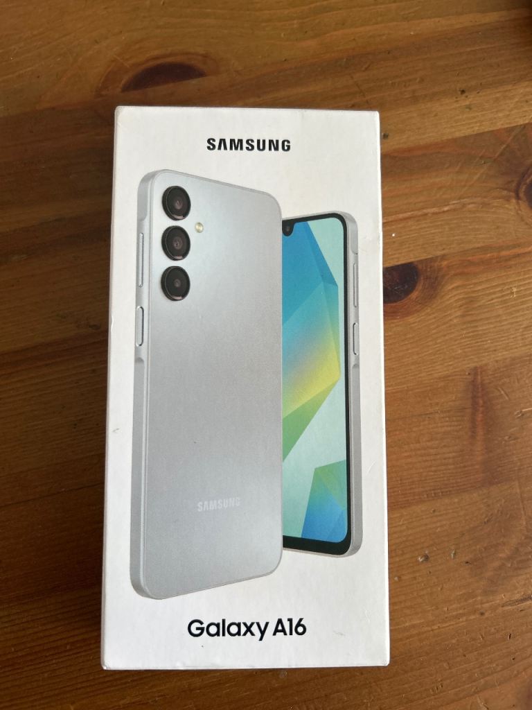 Samsung Galaxy A16 Mobile Phone – New, Silver