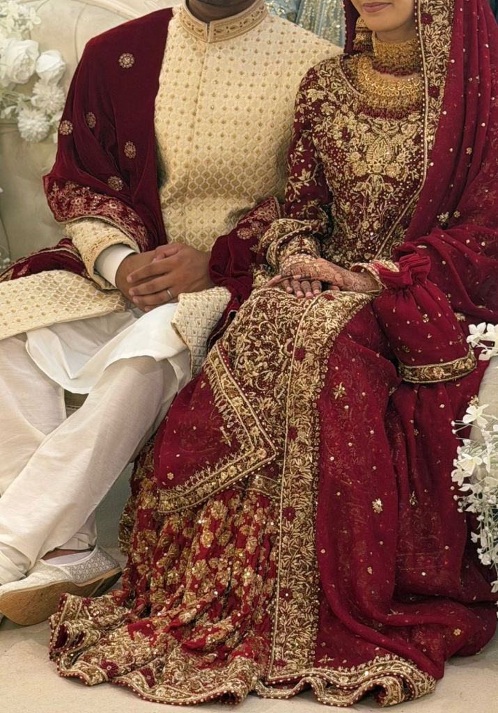 baraat bridal dress