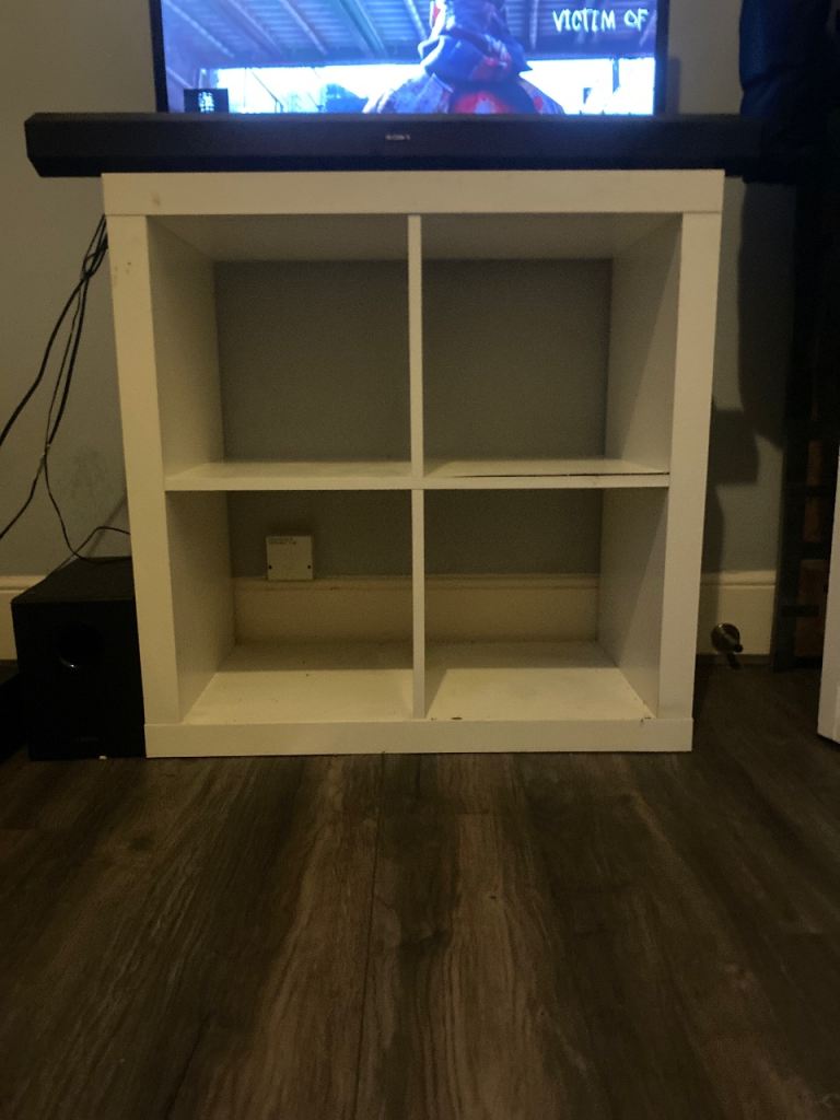 White ikea storage need gone today 