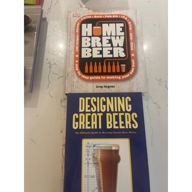 Home brew making beer books 