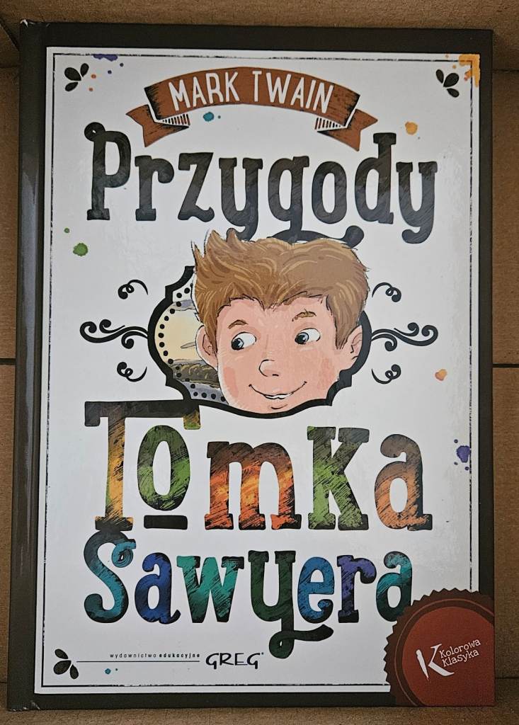 Przygody Tomka Sawyera / kids book/ like new