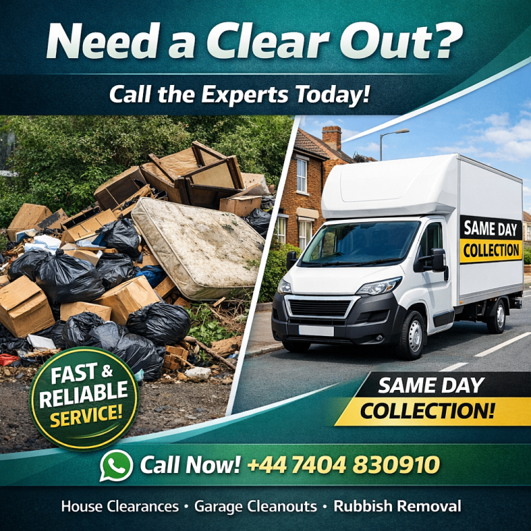 Cheap Waste Removal London | Same Day Rubbish Clearance | Call Now