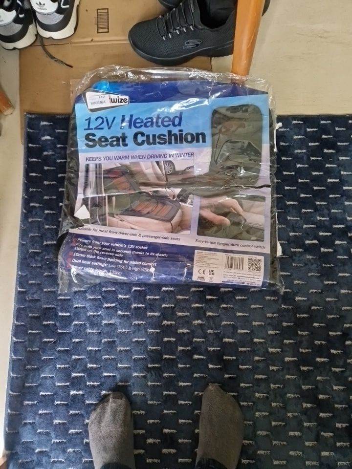 12v heated seat cushion new 