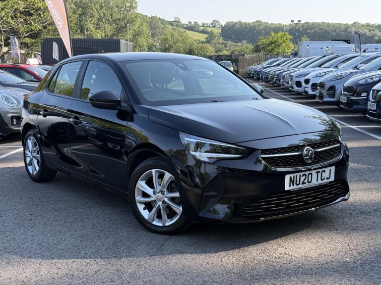 2020 VAUXHALL CORSA 1.2 Turbo SE Premium ULEZ Petrol Manual Black