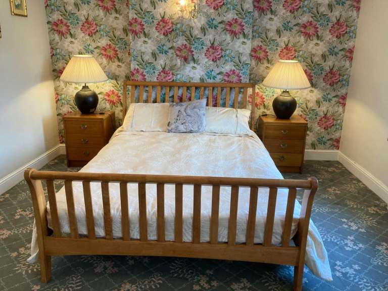 Beautiful Solid wood double bed