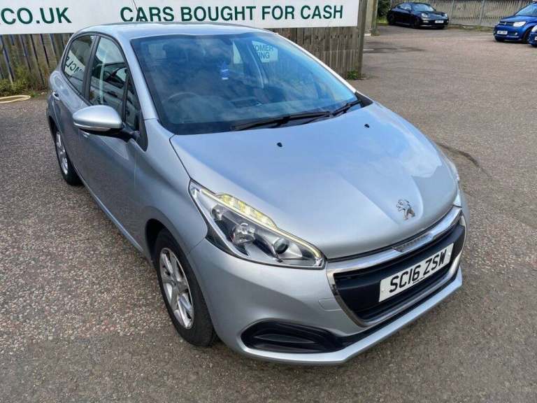 2016 Peugeot 208 1.0 PureTech Active 5dr HATCHBACK PETROL Manual