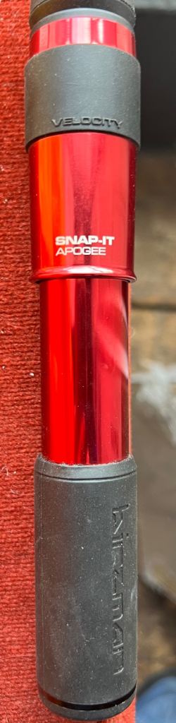 Red apogee Bike Pump  