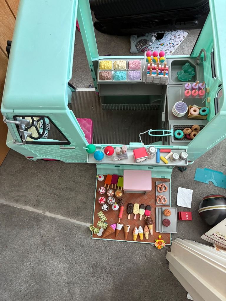 Our generation ice cream van and accessories 