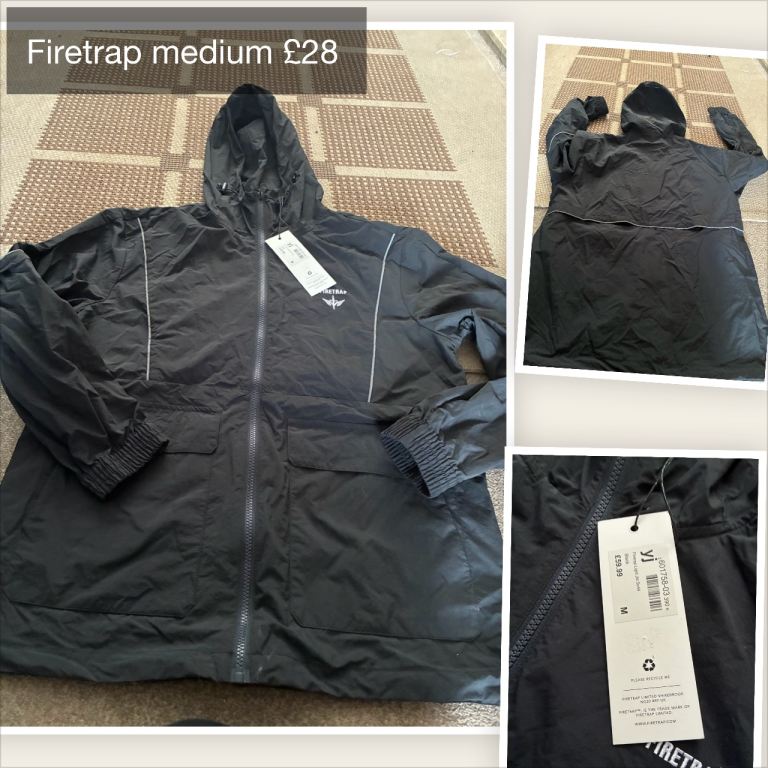 Men’s firetrap jacket size medium- lightweight 