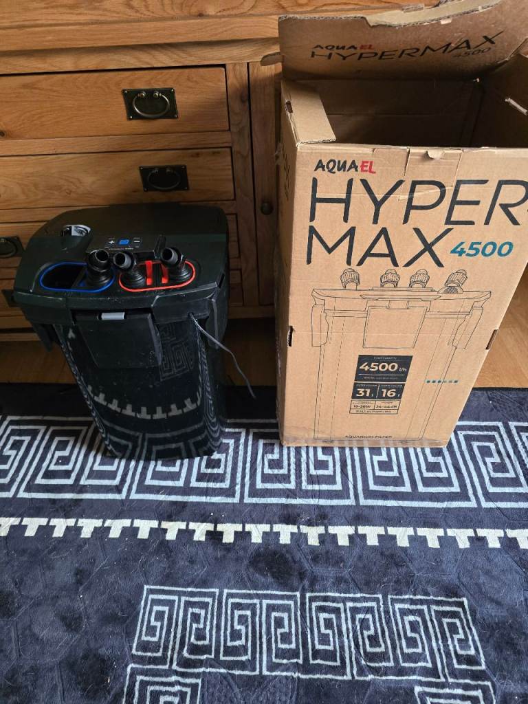 Aquael hypermax 4500 filter