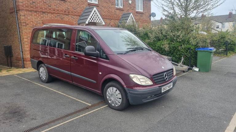 Mercedes-vito 120 cdi LWB 9 SEAT AUTO 204BHP