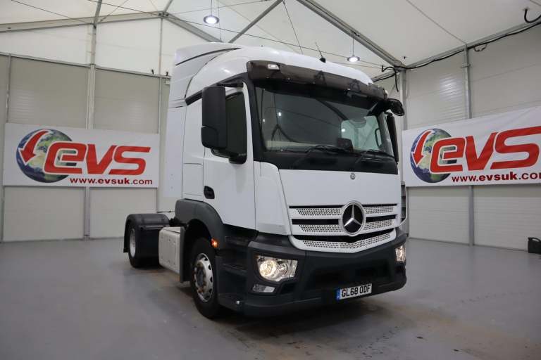 2018 (68 PLATE) Mercedes Benz ACTROS 1840 4x2 Euro 6 Tractor Units