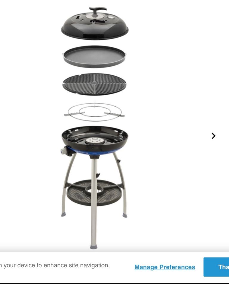 BBQ PRICE DROP Cadac safari chef BBQ 50cm bundle