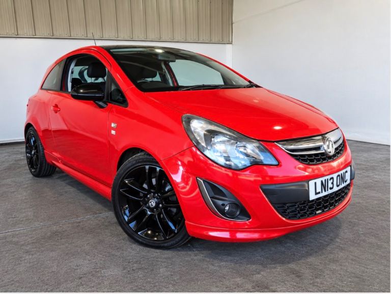 Vauxhall corsa 1.2 limited edition 2013 