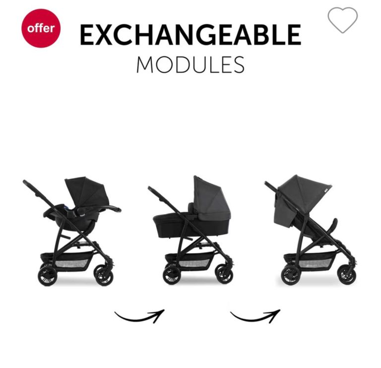 Hauck Trio 4 baby push chair