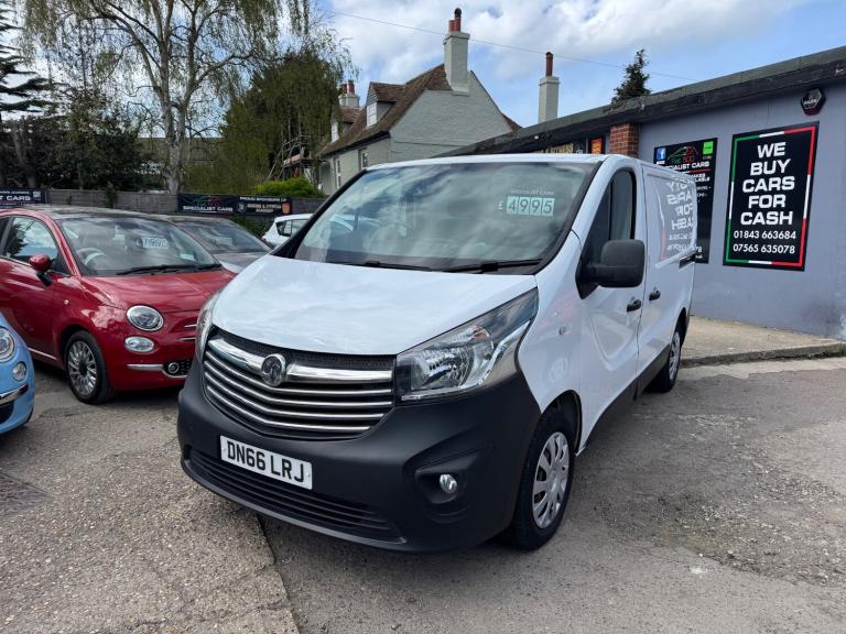 2016 Vauxhall Vivaro 2700 1.6CDTI 115PS H1 Van PANEL VAN Diesel Manual