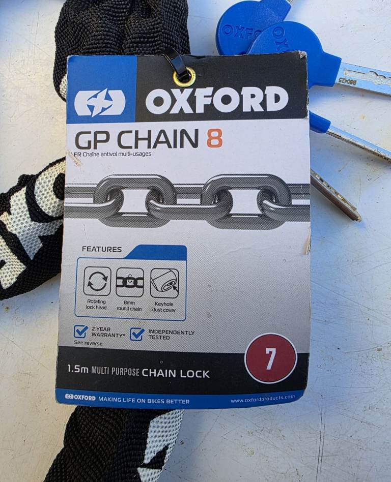 OXFORD Bike / Motorbike /Multipurpose CHAIN. READ DESCRIPTION PLEASE.