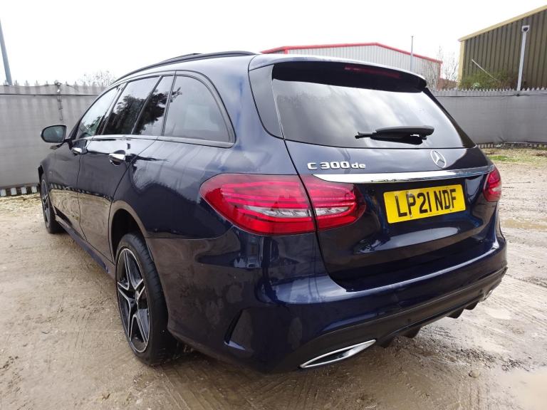 2021 21 MERCEDES BENZ C CLASS C300 DE AMG NIGHT EDITION PREMIUM+ DAMAGED SALVAGE