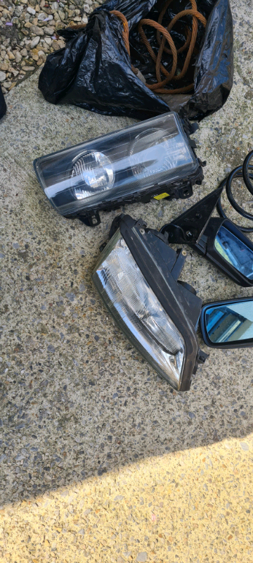Job lot used car parts headlights wing mirrors 