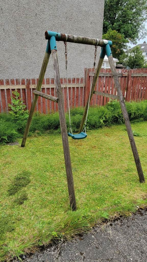 Plum Wooden Garden Swing