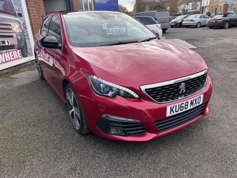 2018, PEUGEOT 308 1.5 BlueHDi GT Line Red Manual Diesel