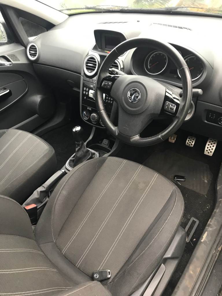 VAUXHALL CORSA D BLACK EDITION FACELIFT  1.4 TURBO ENGINE