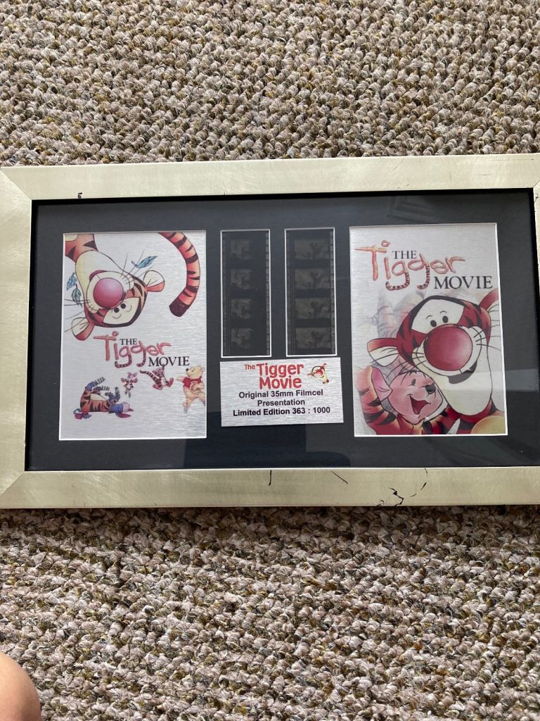 Tigger Movie Original Filmcel 