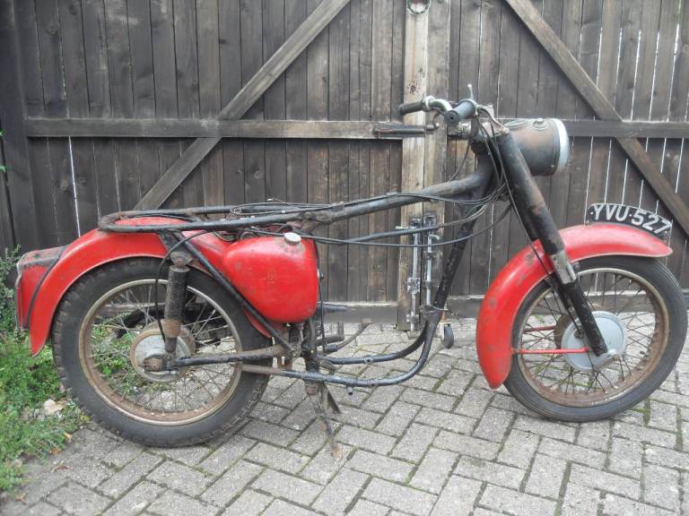 BSA B40 Rolling Chassis for Spares / Restoration
