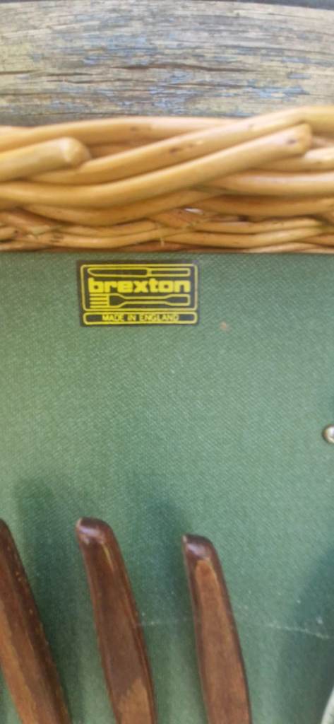Collectible useable brexton picnic hamper basket