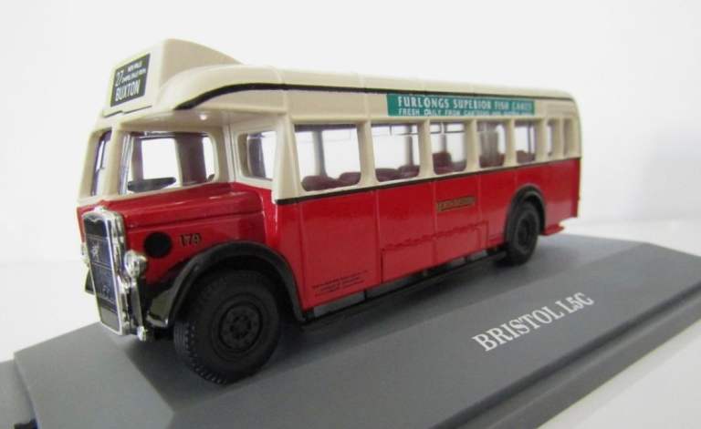SCALE MODEL BUS North Western 1947 BRISTOL L5G