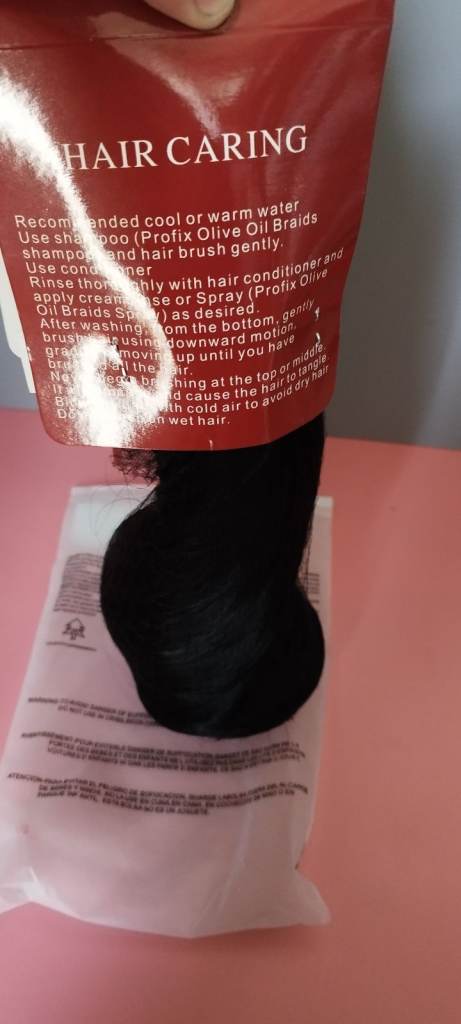 Ponytail Clip In Hair Curly Extensions Black Hairpiece 18"❗