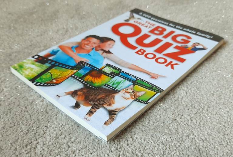 2 Family General Knowledge Quiz Books 3,500 Questions Christmas Party Pub Quiz