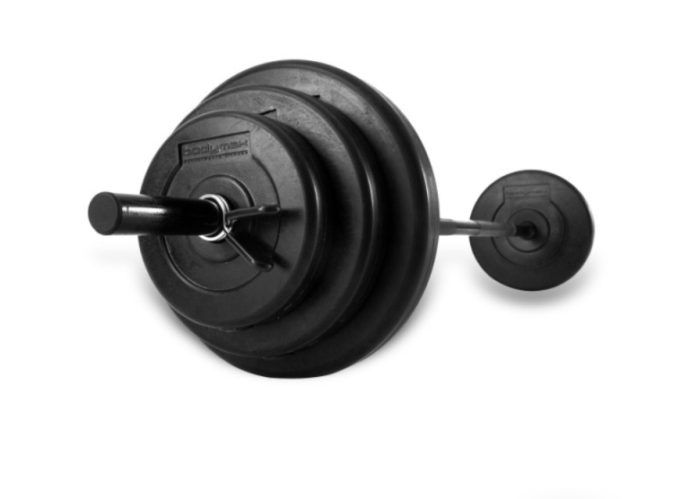 BRAND NEW!! Bodymax 20KG Vinyl Studio Barbell Kit