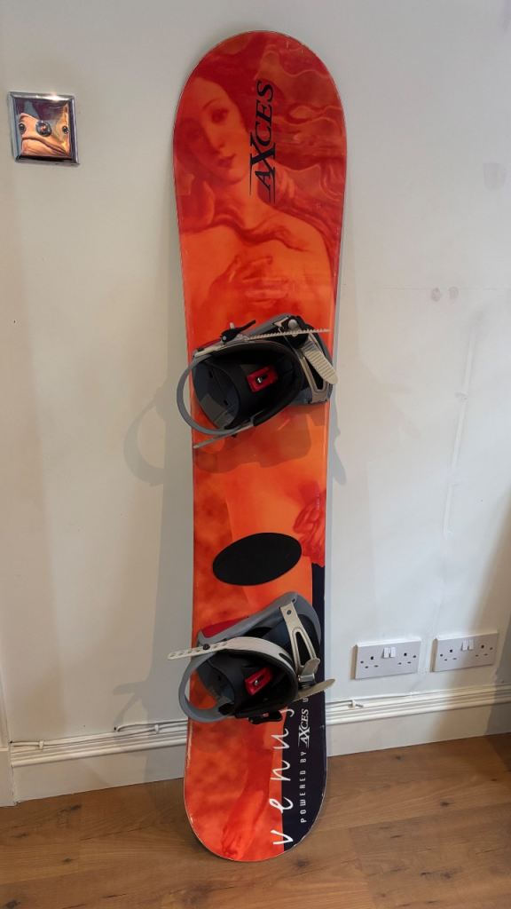 Used snowboard