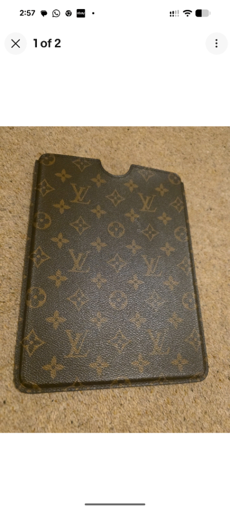Louis Vuitton monogram iPad sleeve