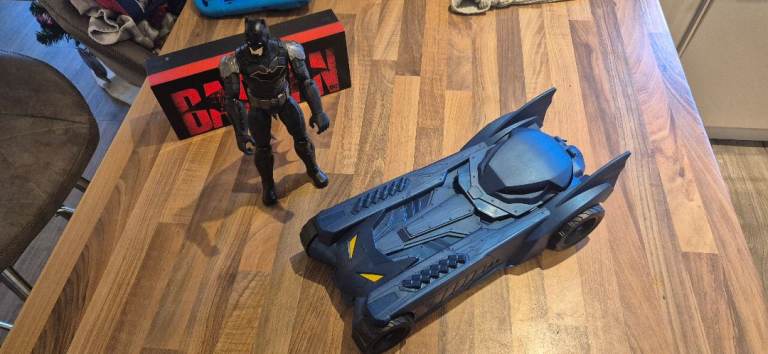 Batman batmobile and light