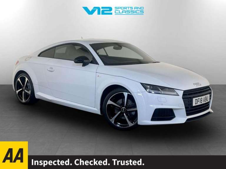 2018 Audi TT 1.8T FSI Black Edition 2dr S Tronic COUPE PETROL Automatic