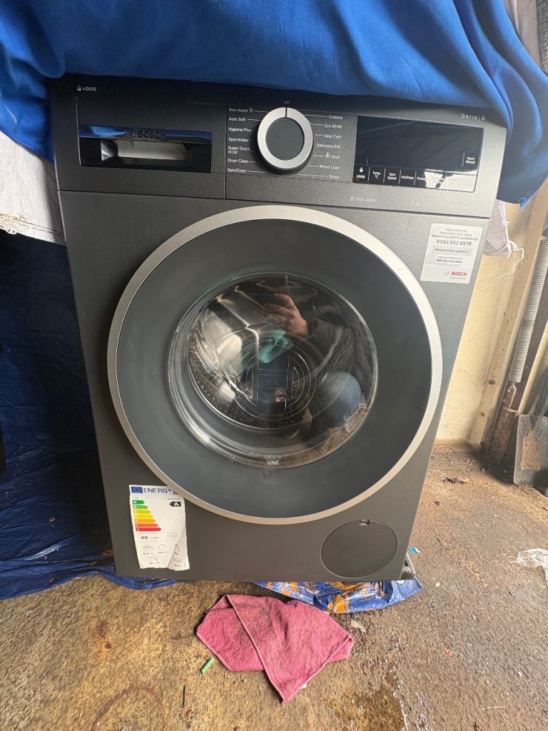 Bosch WGG244ZCGB 9KG 1400 Spin Washing Machine -Graphite