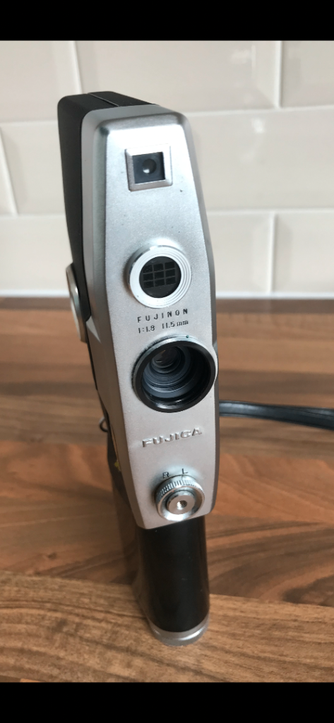 As new Fujica Single 8 P1 cine camera 